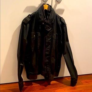 Vintage Levis Biker Jacket with hood